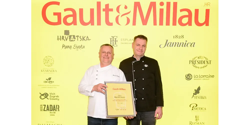 Gault&Millau Croatia 2025: Croatia's best chefs and restaurants honoured at the gala dinner for the launch of the 8th Croatian edition of the guide