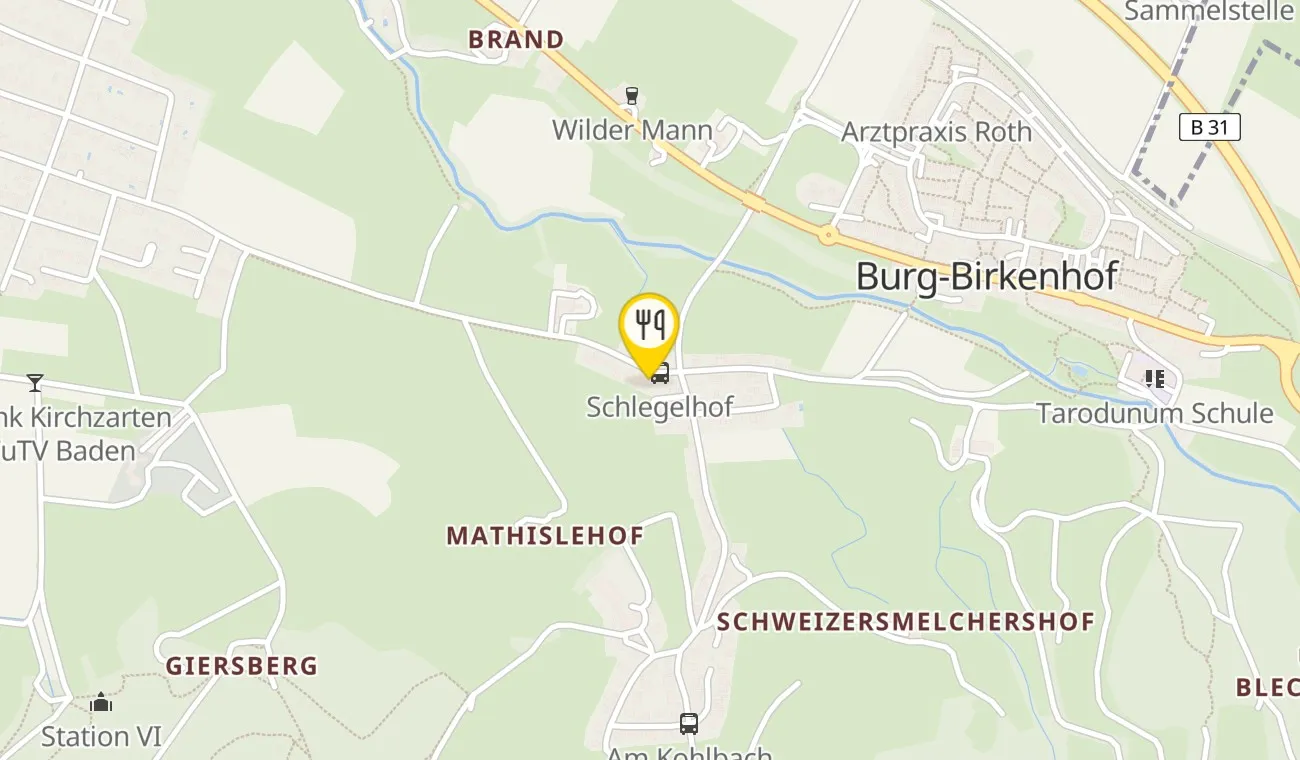 Map — Gasthaus Schlegelhof