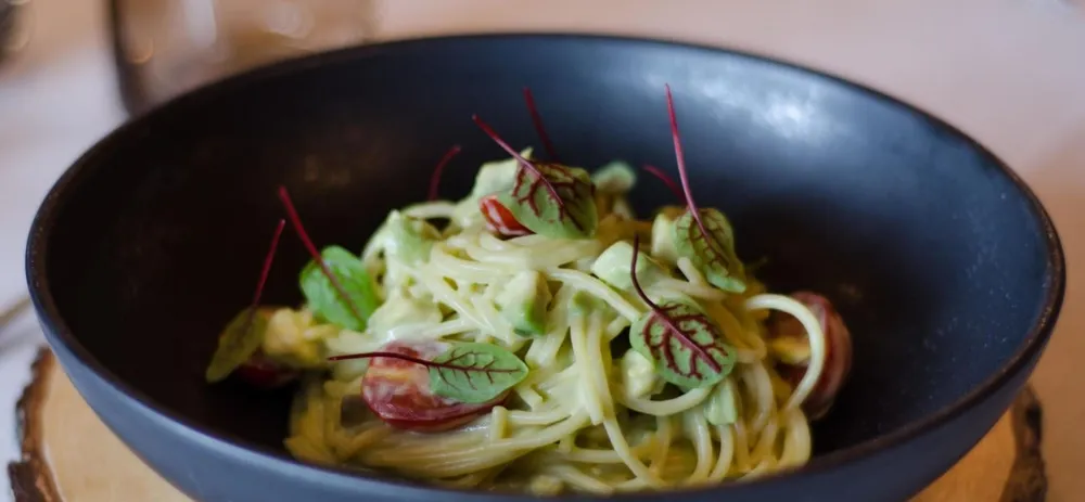 Avocado Spaghetti by chef Axel Rüdlin