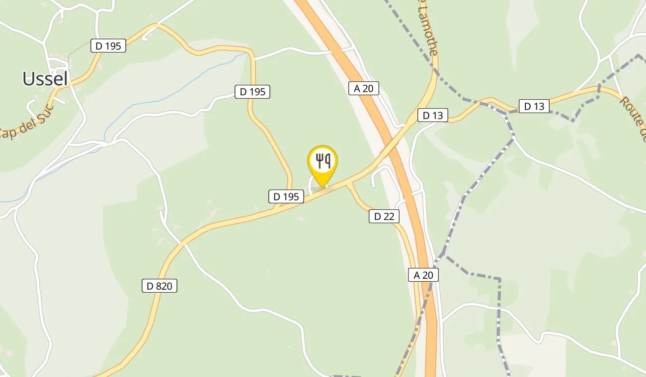 D820, 46240 Ussel, France