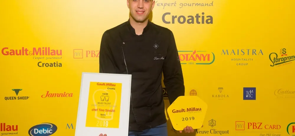 Chef Tino Sinožić- Young talent of the year 2019