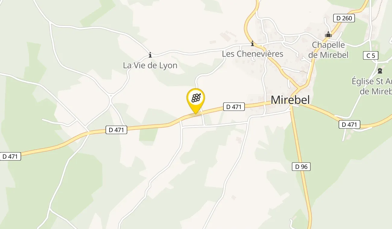 Map — Maison du Vigneron