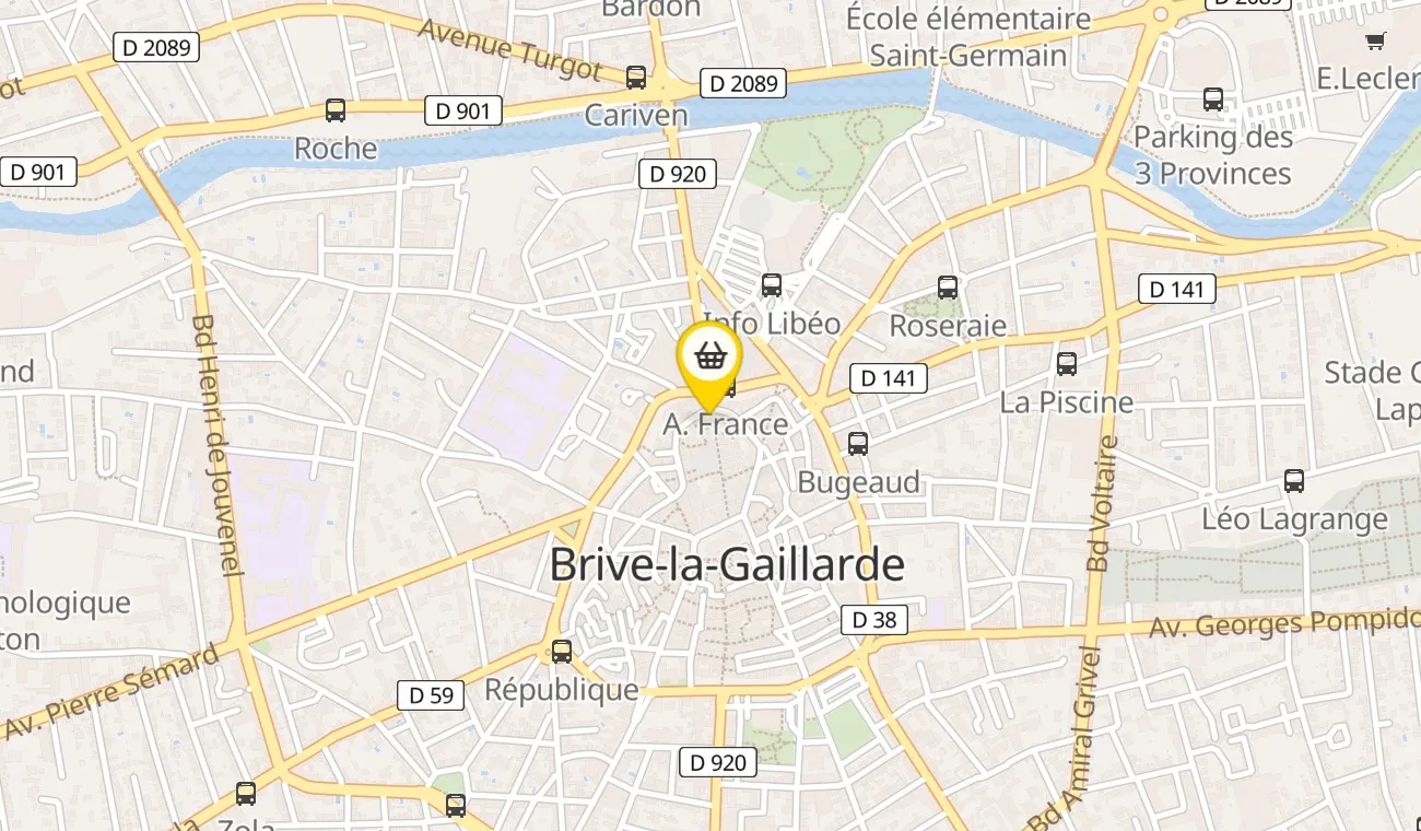 6 bis Rue Toulzac, 19100 Brive-la-Gaillarde, France