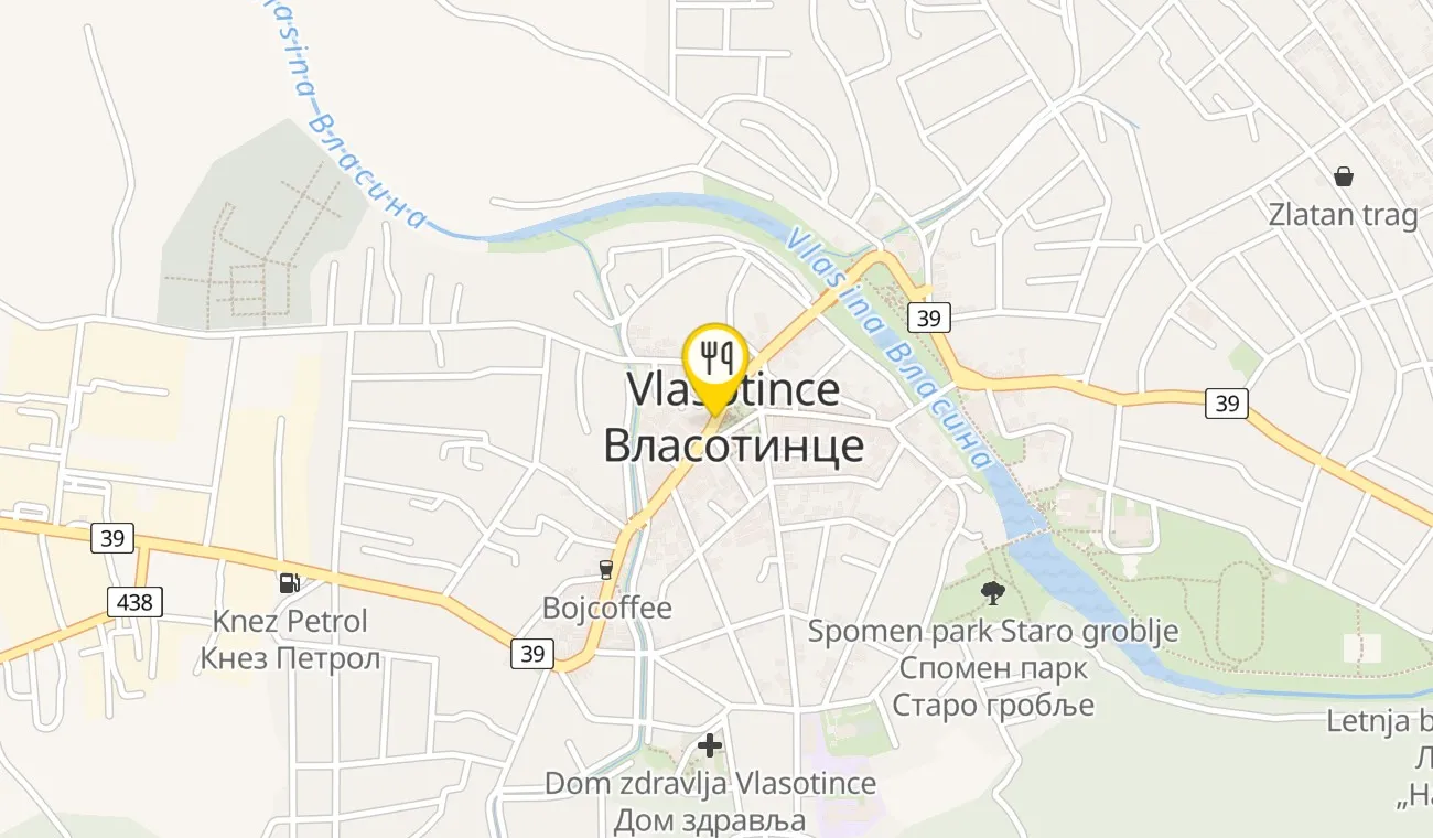 Mapa — ETNO SELO SVOĐE