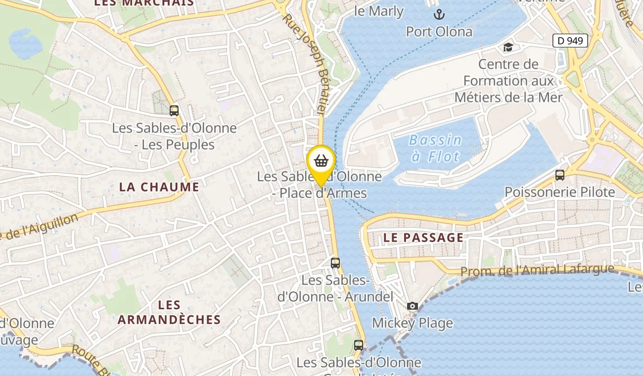 35 Quai George V, 85100 Les Sables-d'Olonne, France