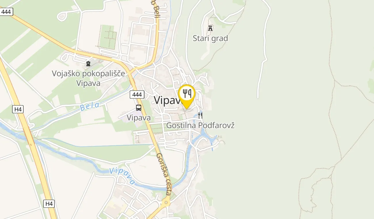 Map — Bar pri Marjanci
