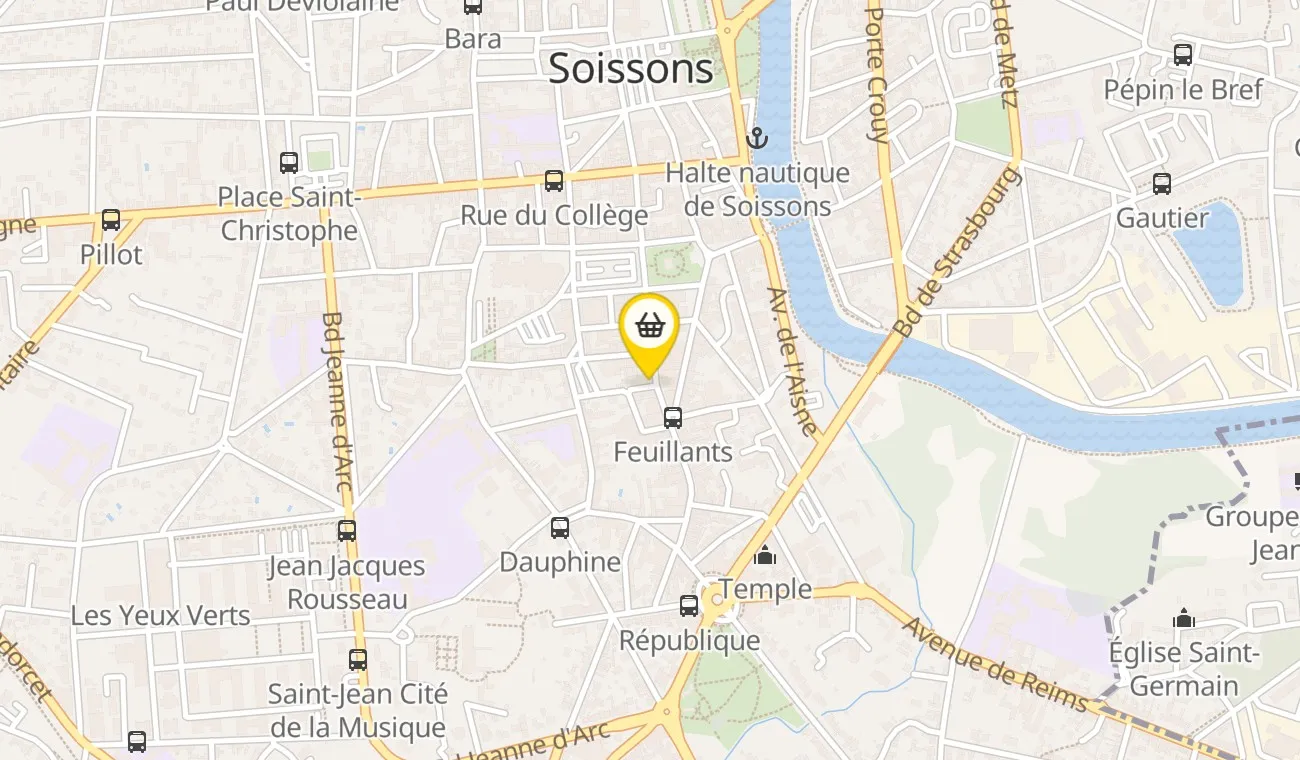 Map — Les Fermes du Coin