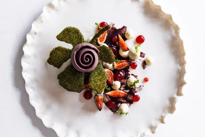 Hugo Bourny explores the cuisine of rare plants at Lucas Carton