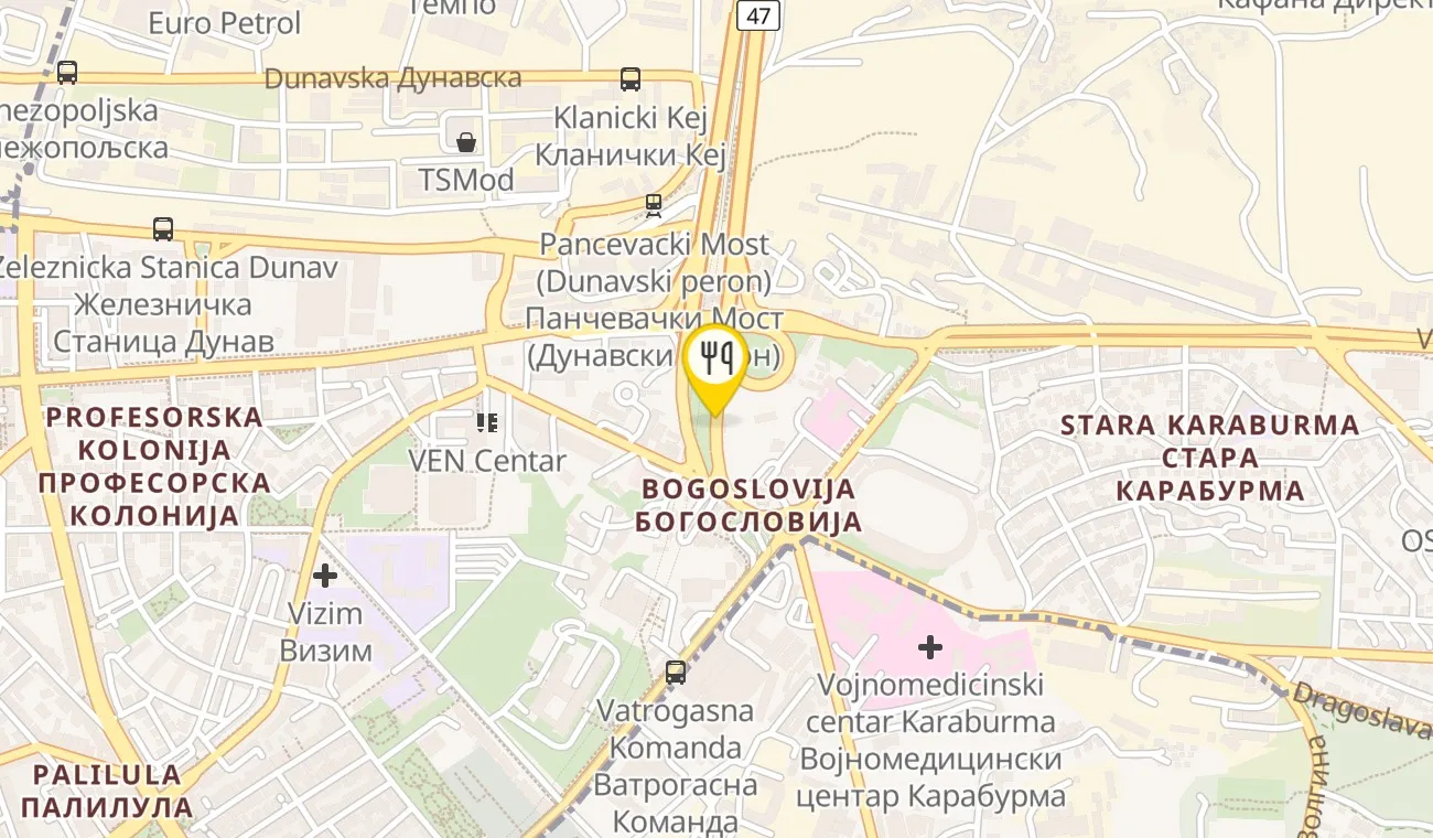 Map — KONOBA KOD GOCE I RENATA