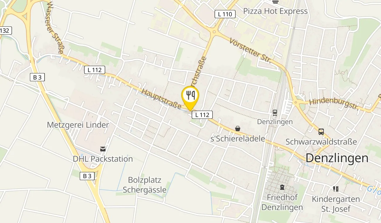 Karte — Rebstock-Stube