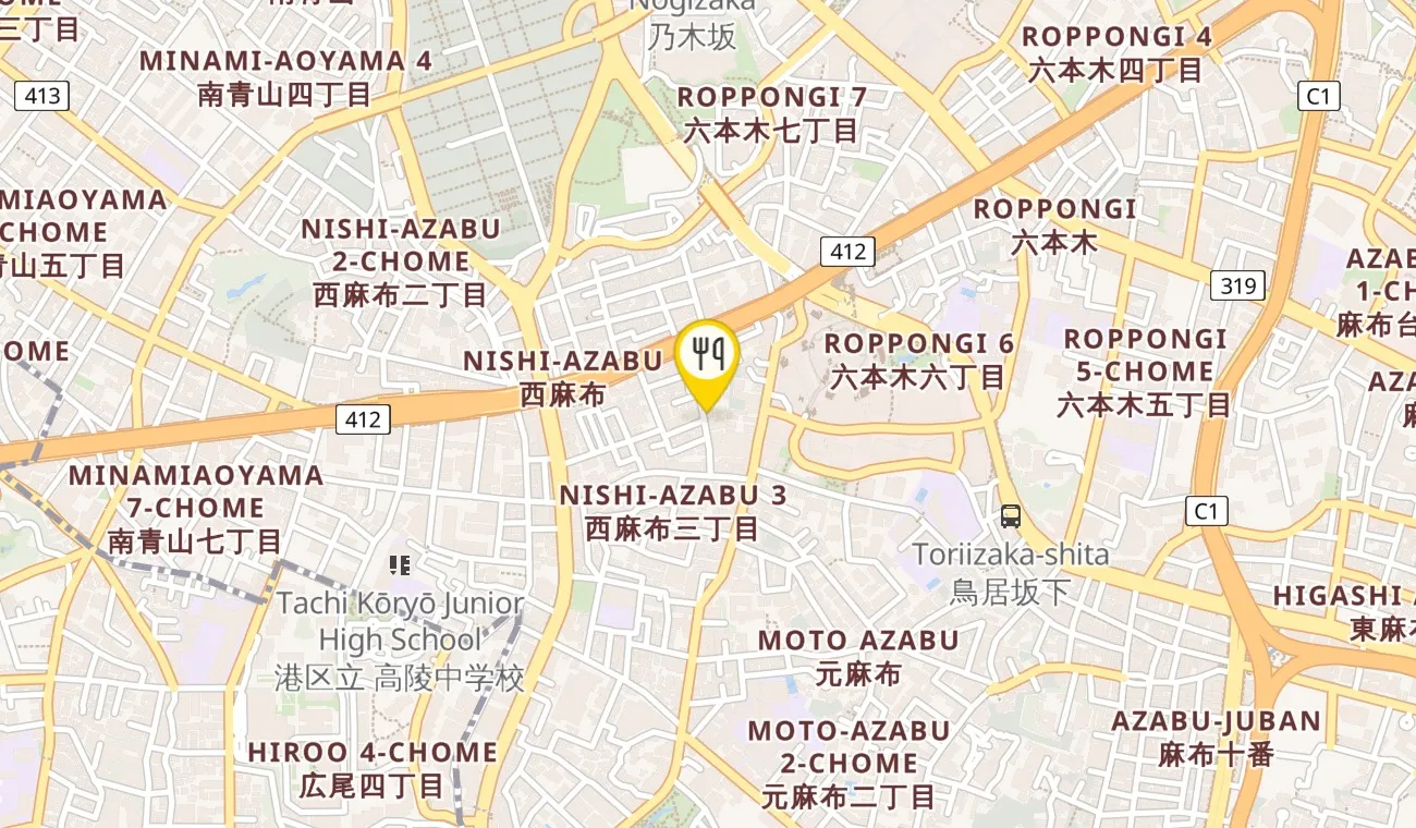 Map — Myoujyaku