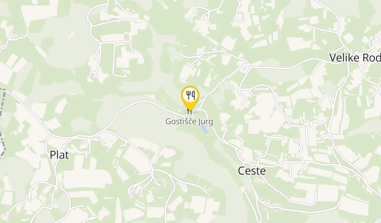 Zemljevid — Gostišče Jurg