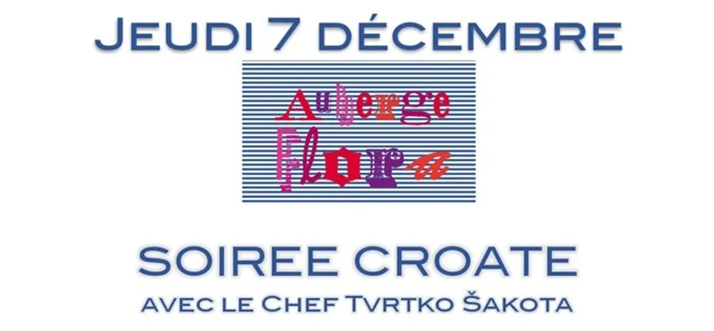 Večera hrvatske kuhinje u Parizu