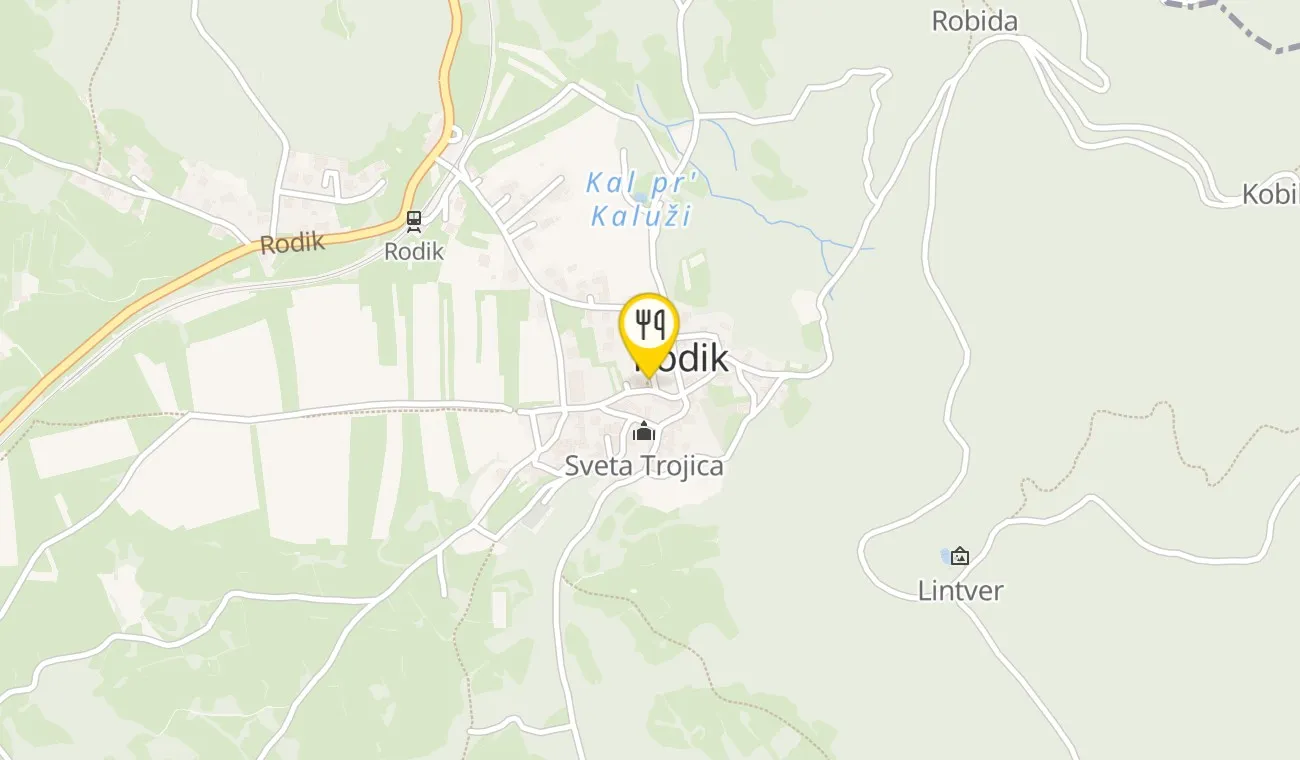 Zemljevid — Gostilna Mahorčič