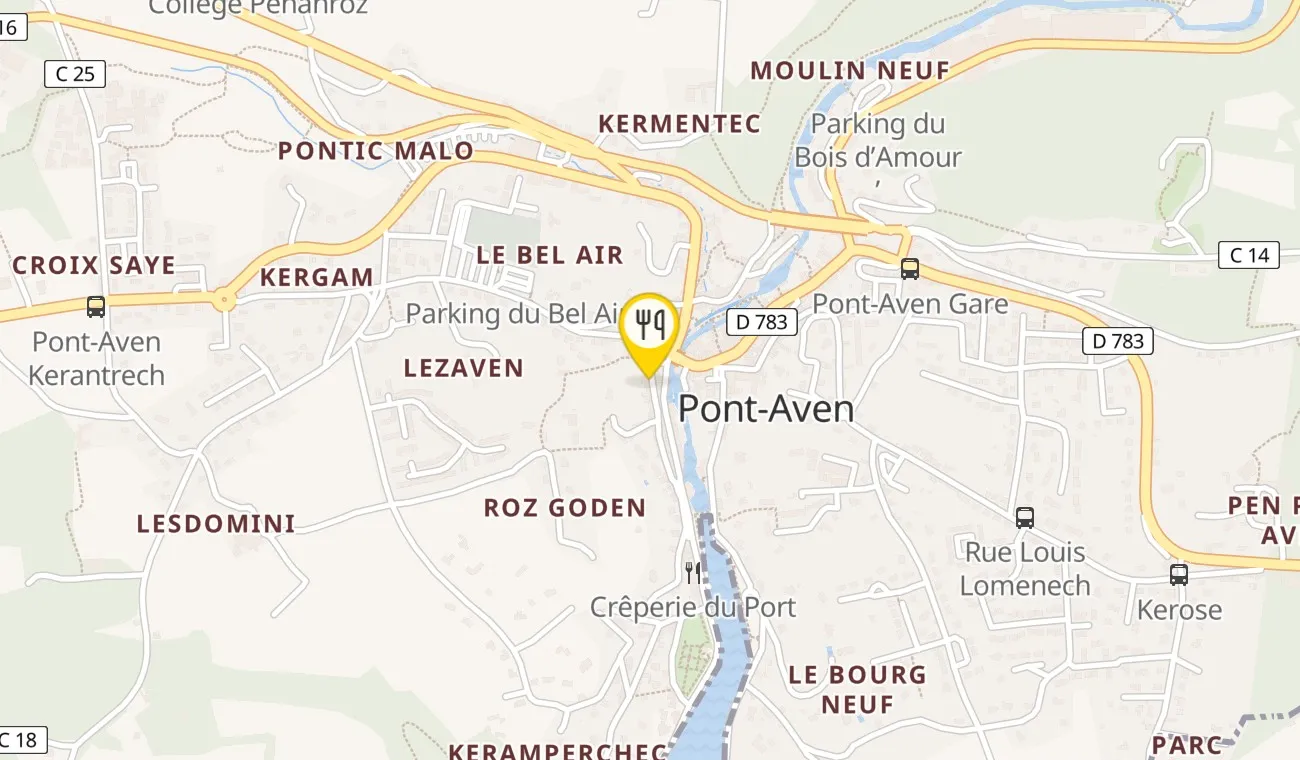 8 rue des Meunières, 29930 Pont-Aven, France