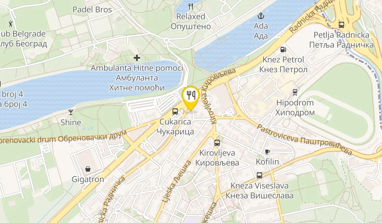 Map — GUŠTI MORA