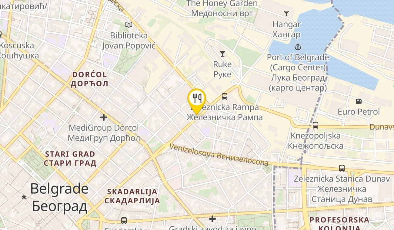 Mapa — BARREL HOUSE