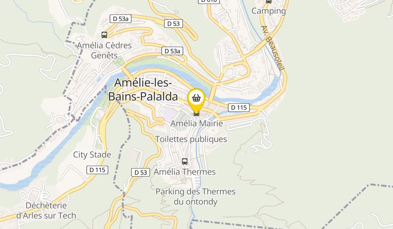 Plan — Les Caves du Roussillon