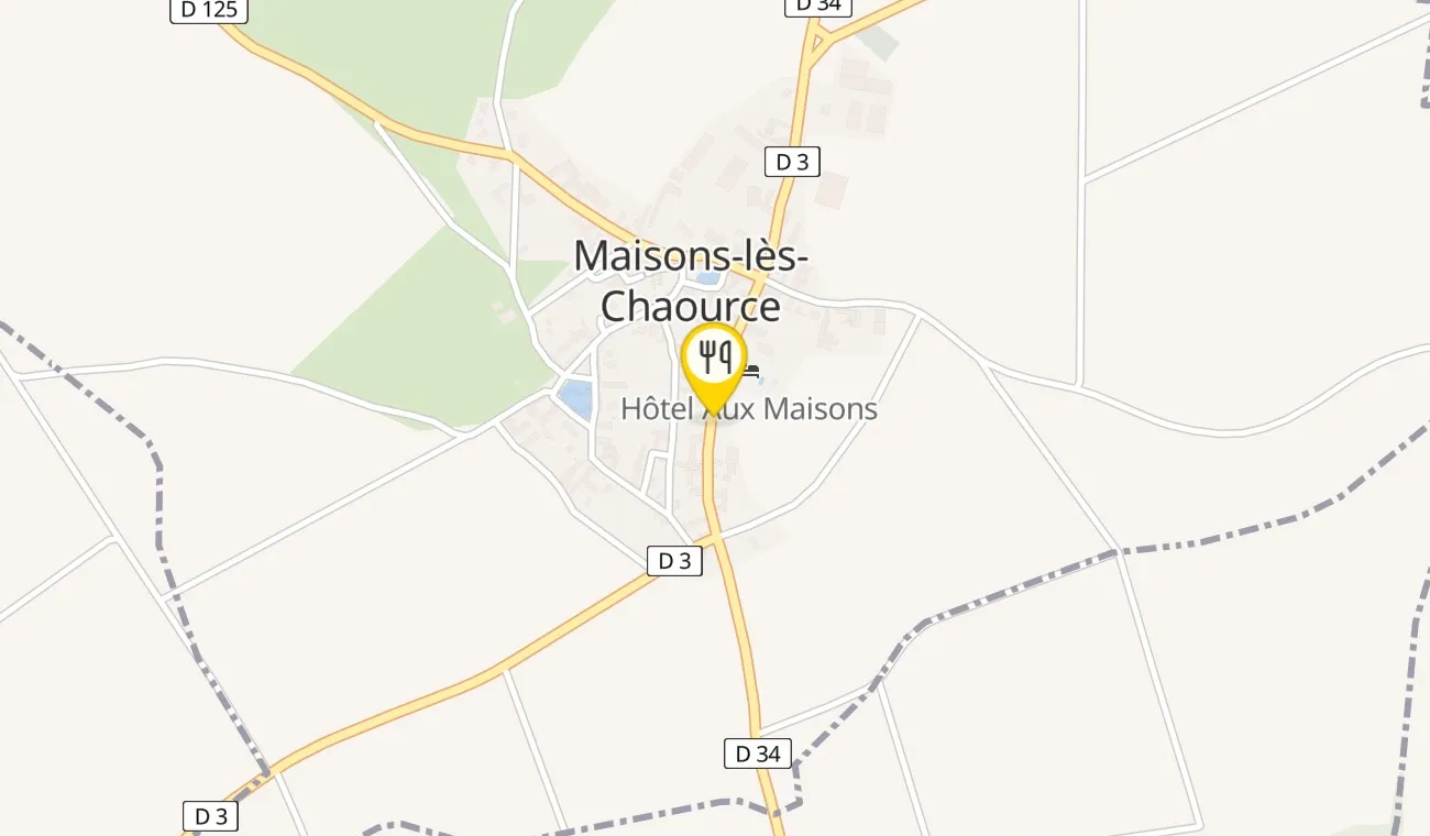 Plan — Aux Maisons