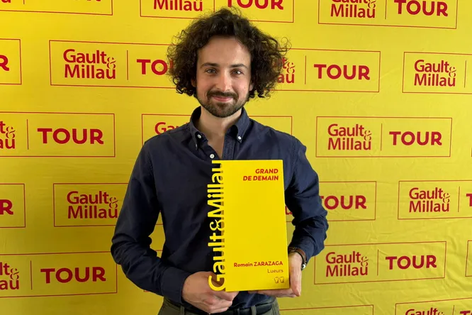 Romain Zarazaga, désigné Grand de Demain 2025 lors du Gault&Millau Tour Centre-Val de Loire - Pays de la Loire