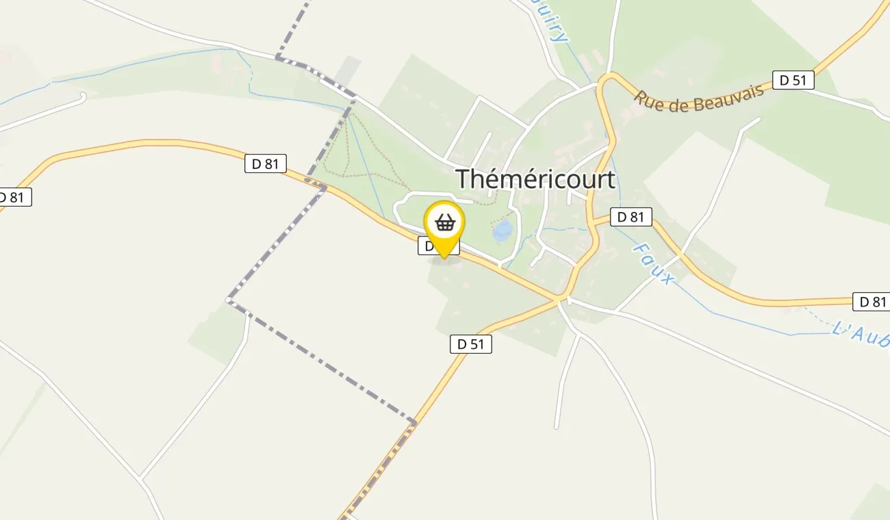 Plan — Ferme Brasserie du Vexin