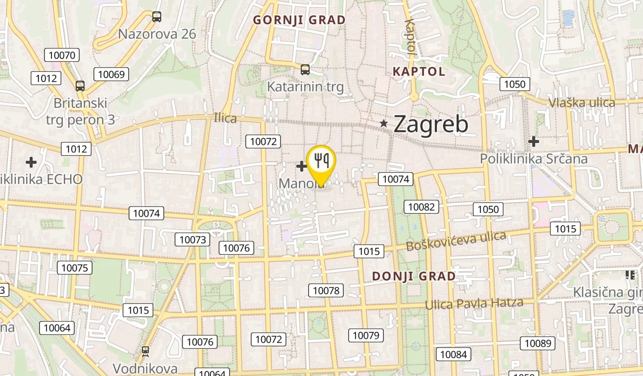 Map — Korčula