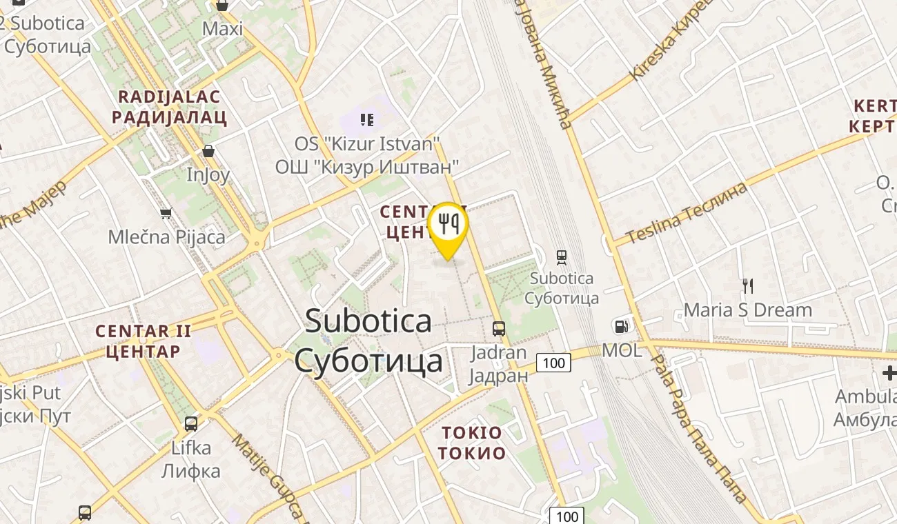 Mapa — STARA PICERIJA