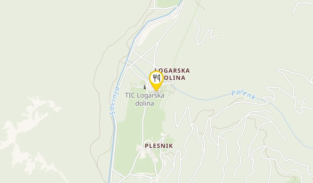 Zemljevid — Restavracija Plesnik