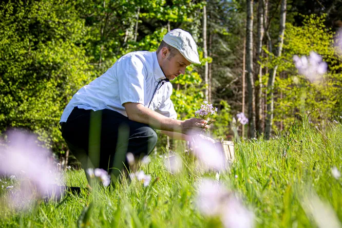 Chef Hubert Chanove takes you on a wild foraging trip in Haute-Savoie
