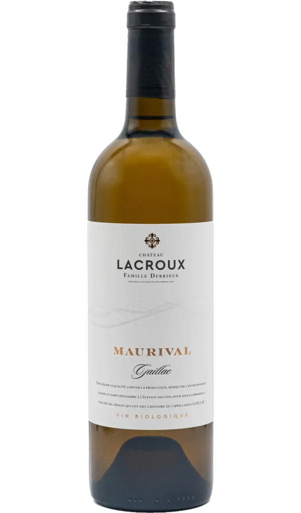 Château Lacroux - Maurival - 2022 - Bouteille de vin