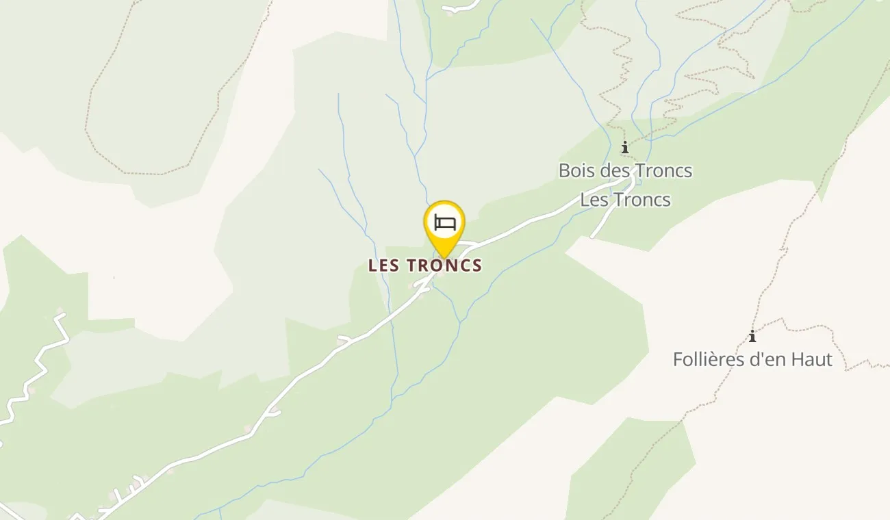 Map — Chalet 1864
