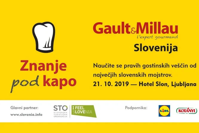 Vabljeni na drugi Gault&Millau Znanje pod kapo!