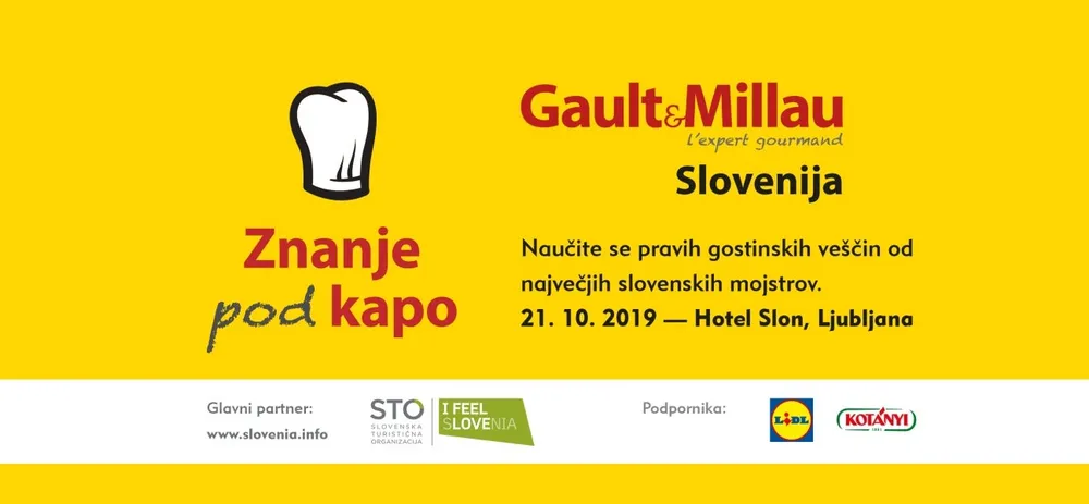 Vabljeni na drugi Gault&Millau Znanje pod kapo!