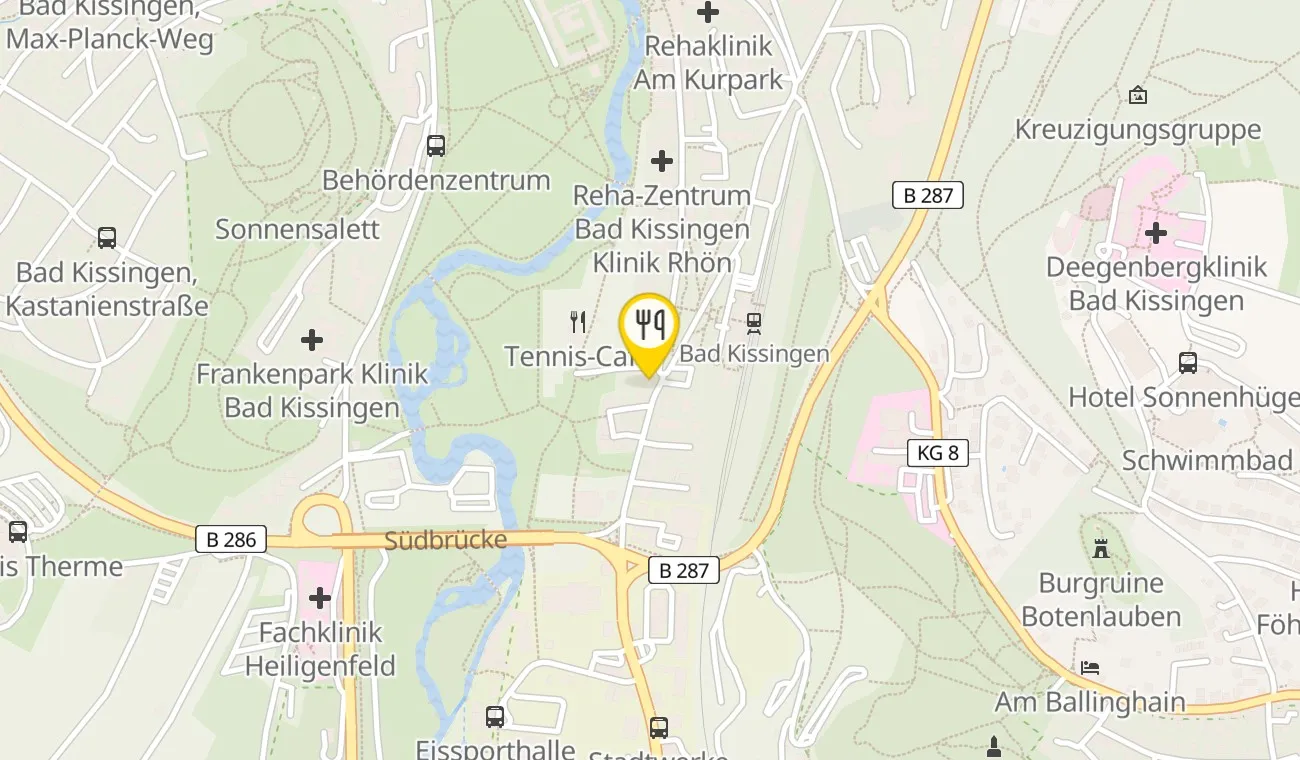 Map — Laudensacks Gourmet-Restaurant