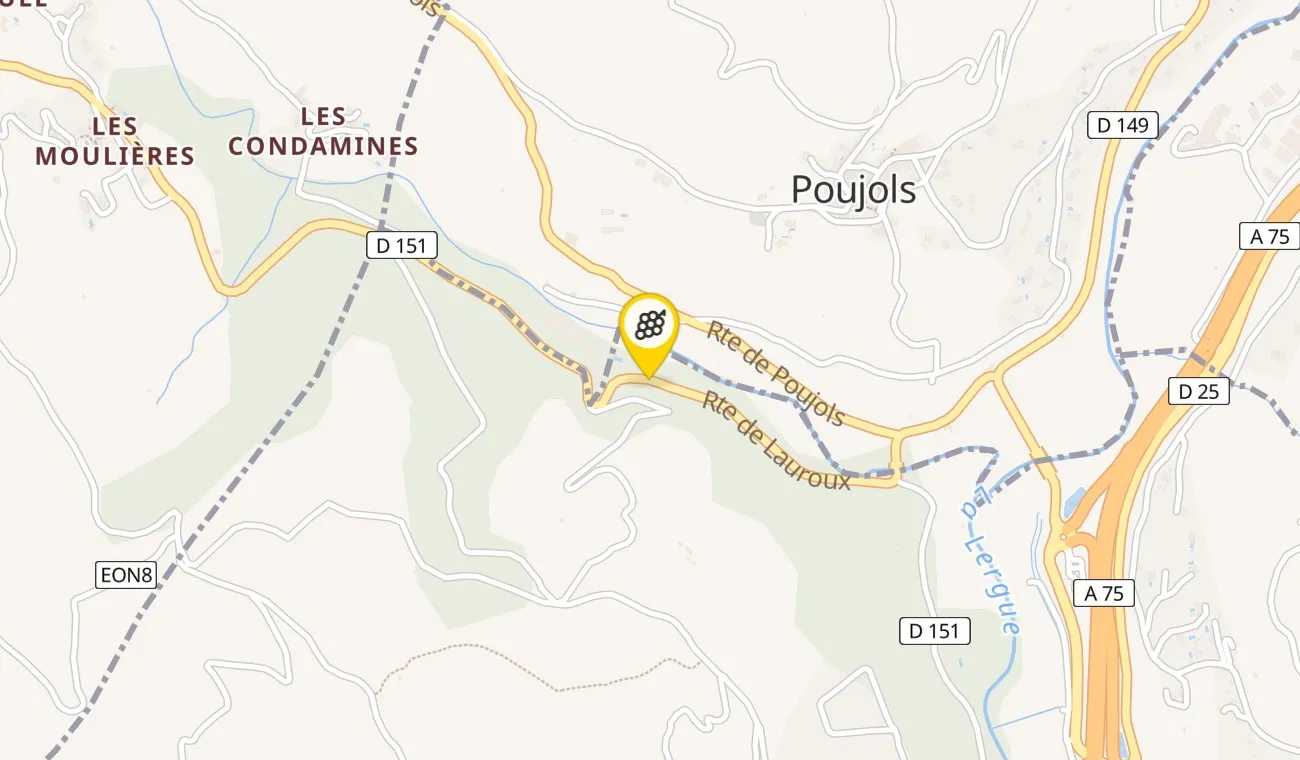 Route de Lauroux, 34700 Poujols, France
