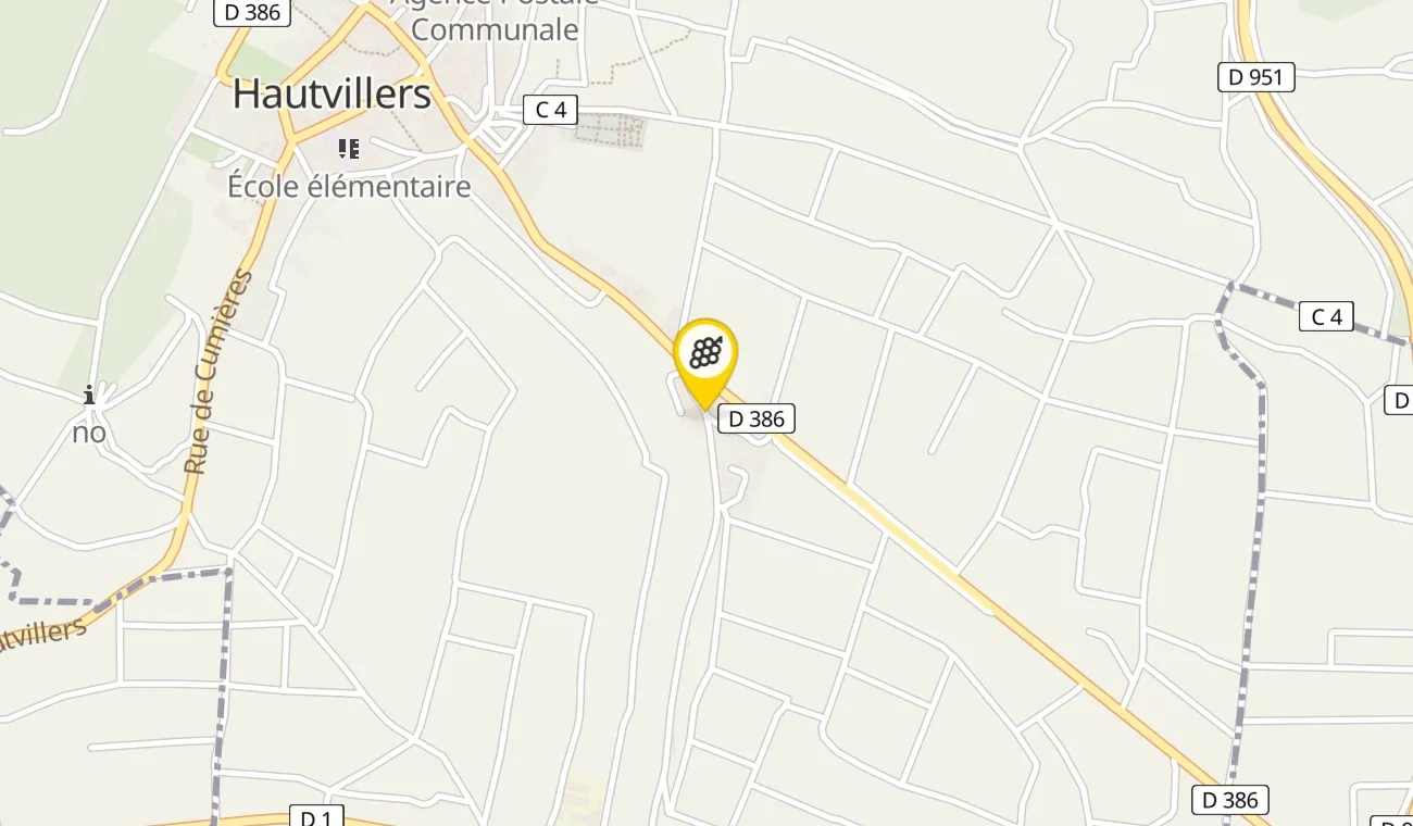 Chemin des Garennes, 51160 Hautvillers, France
