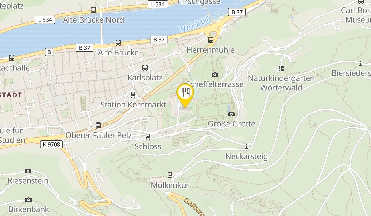 Karte — Scharffs Schlossweinstube