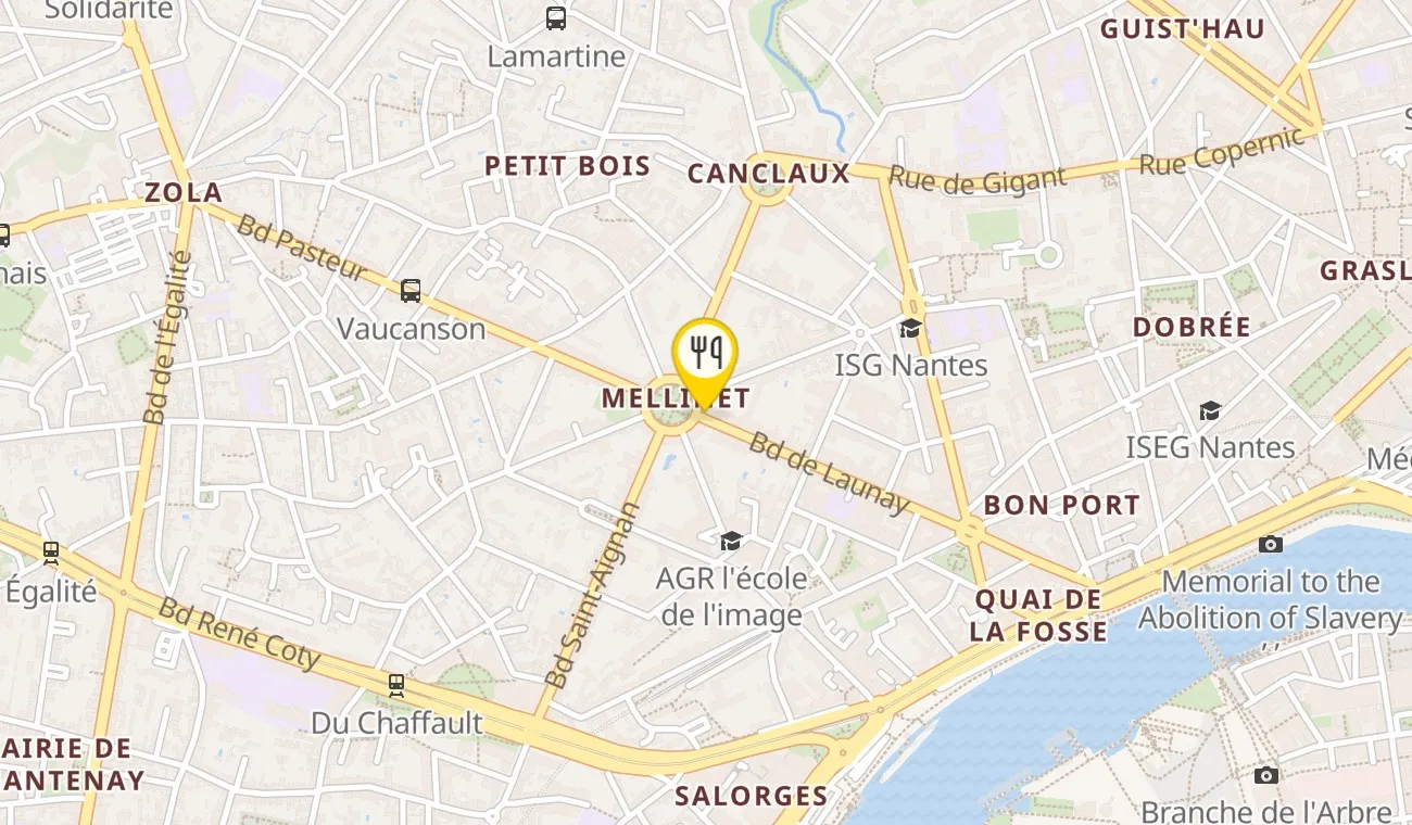 Plan — Bistrot de la Comédie