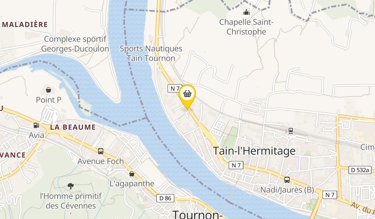 91 Avenue Gabriel Péri, 26600 Tain-l'Hermitage, France