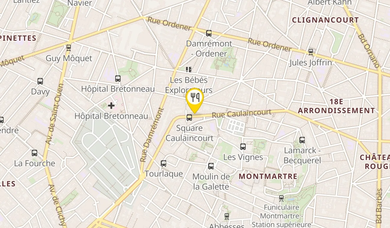 Plan — Le Bistrot du Maquis