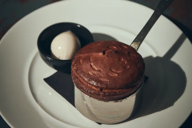 Soufflé au chocolat