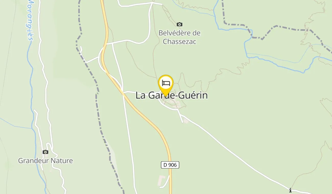 Map — La Régordane