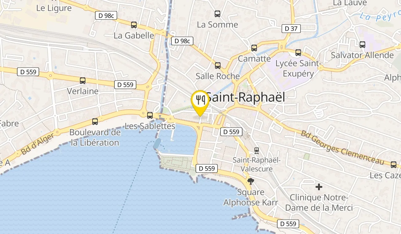 42 Rue Thiers, 83700 Saint-Raphaël, France