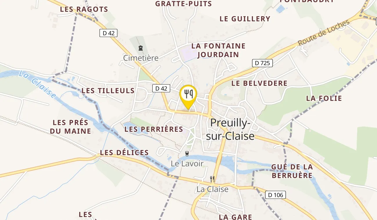 13 Place des Halles, 37290 Preuilly-sur-Claise, France