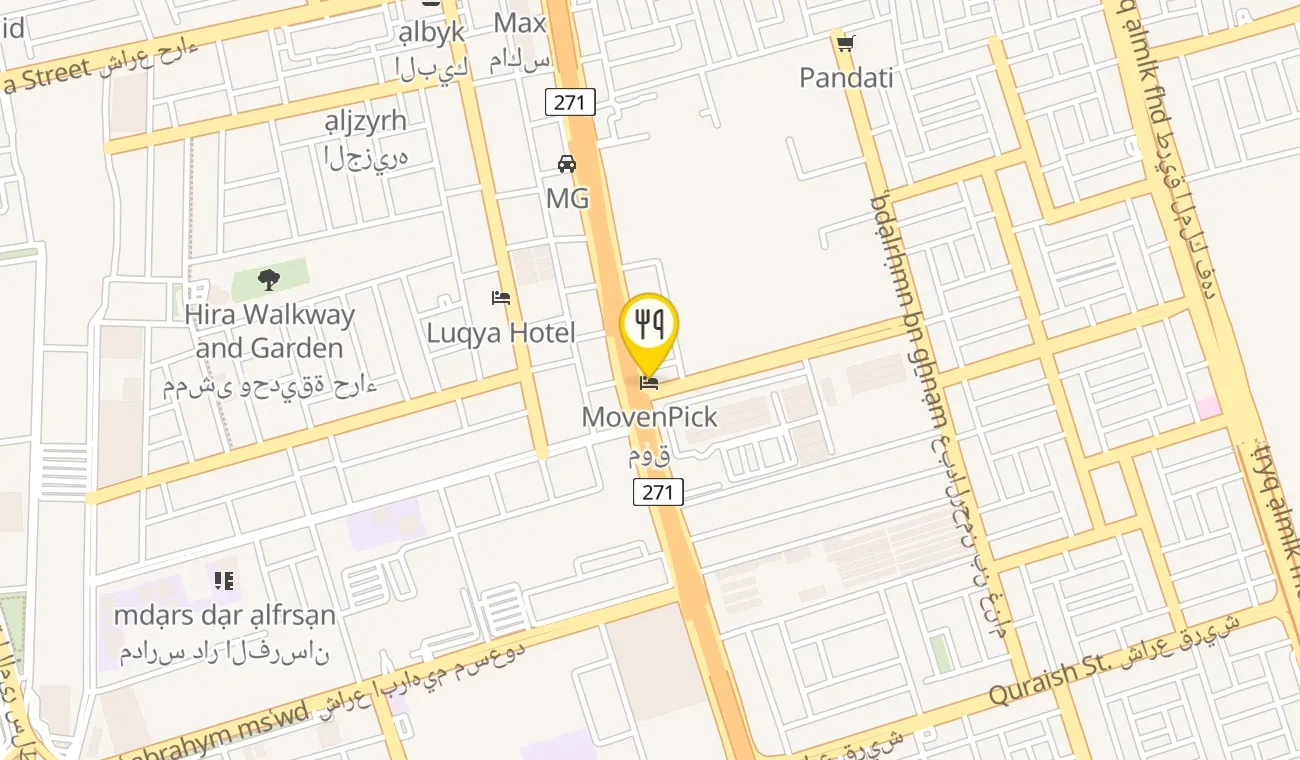 Map — Al Deira - Mövenpick Jeddah City Star
