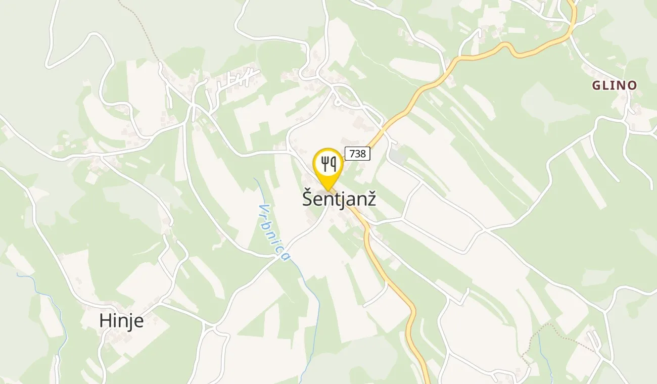 Zemljevid — Gostilna Repovž