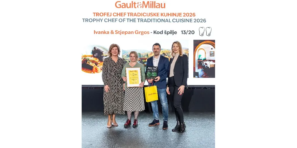 Gault & Millau Croatia 2026 crowned ten laureates who change the gastronomic map of the country