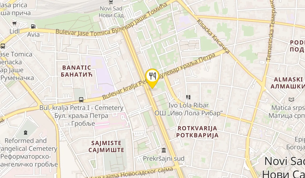 Mapa — SAVOCA