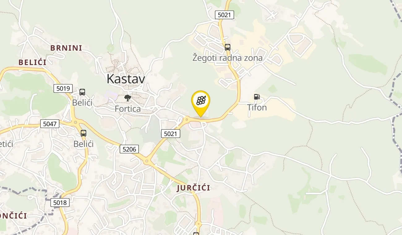 Karta — Plovanić vina
