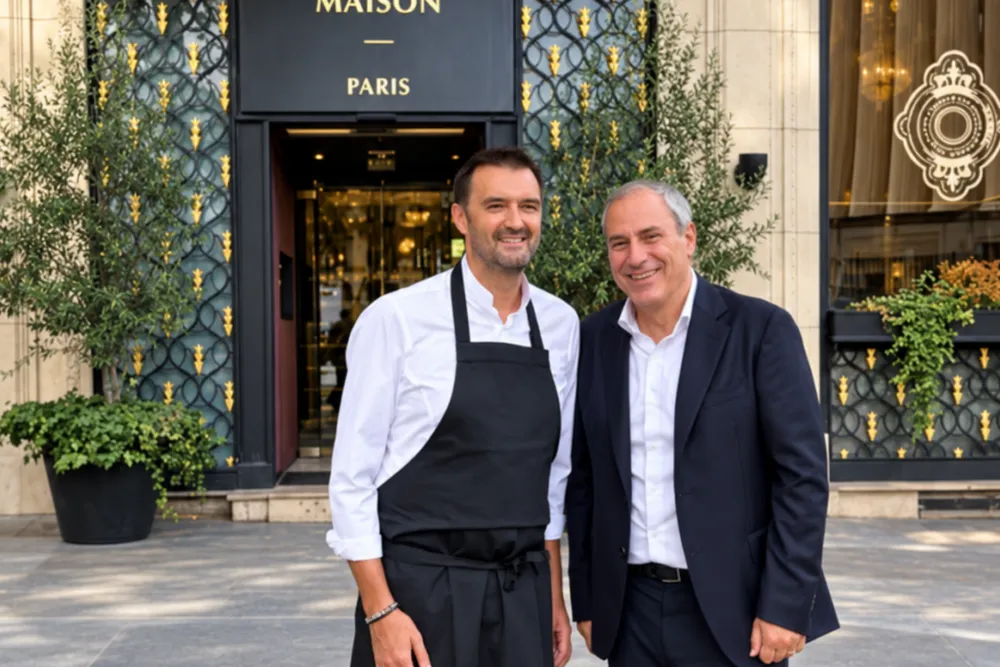 Cyril Lignac prend les commandes des cuisines du Lucas Carton